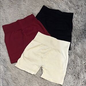 Three Pack of Workout Shorts